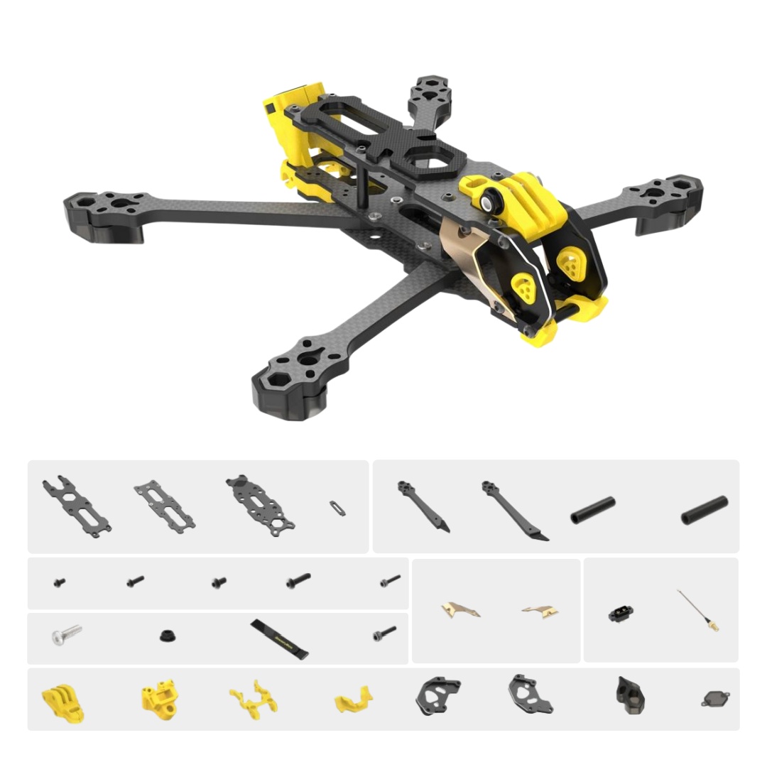 Mario 5 Frame Kit DC / XH Vers - Drone Kit Fpv recension och pris