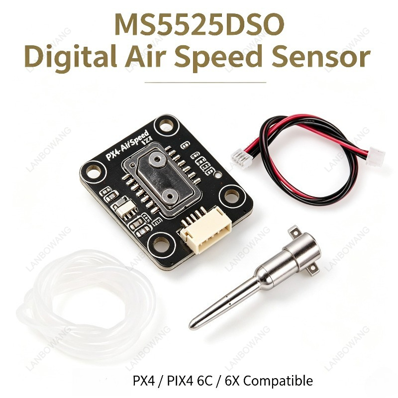 Holybro Digital Air Speed Sens - Drone Kit Hexacopter recension och pris